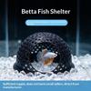 3D Printed Betta Fish Resting Cave Smooth Safe Edges 1/3/4 Pcs Hollow Breathable Ornament for Aquarium Landscaping