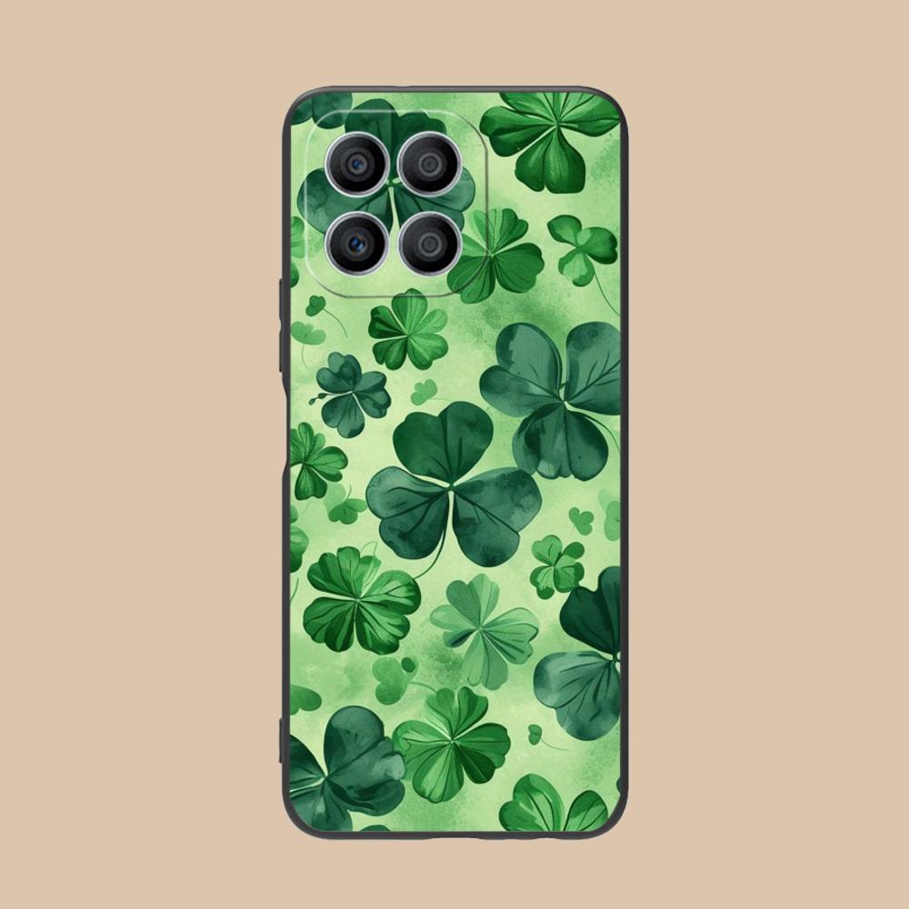 Saint Patrick's Day Mobile Phone Case for Honor 90 80 70 60 50 30 20 10 9 8 7 Pro S SE Lite 5G Colorful Printing Cover Pretty
