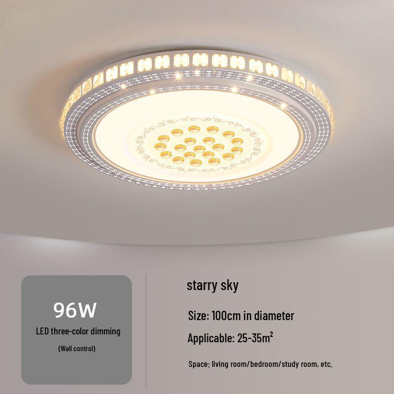 Modern Round LED Ceiling Light for Living Room, Dining Room, Bedroom, and Study