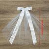 Personalised Bridal Veil Bachelorette Party Bow Veil Future Mrs Gift Bride To Be Accessories Wedding Engagement Bridal Shower