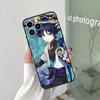 Genshin Impact Wanderer For iPhone 16 15 14 13 12 11 Pro Max X XS Max XR Plus Phone Case Accessories