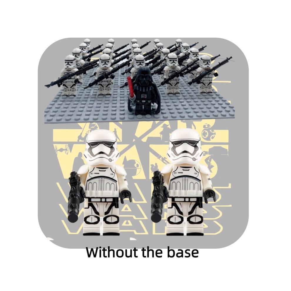 21 stuks Star Wars Stormtrooper Mini Figures Poppen Bouwstenen Doe-het-zelf Speelgoed Cadeau voor Kinderen