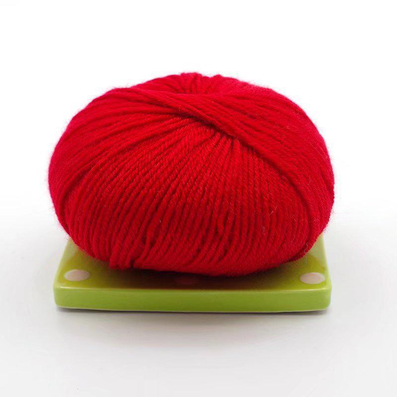 Acrylic Yarn Ball for Knitting Sweaters, Hooks, Shoes, Slippers, Hand-Woven Projects.
