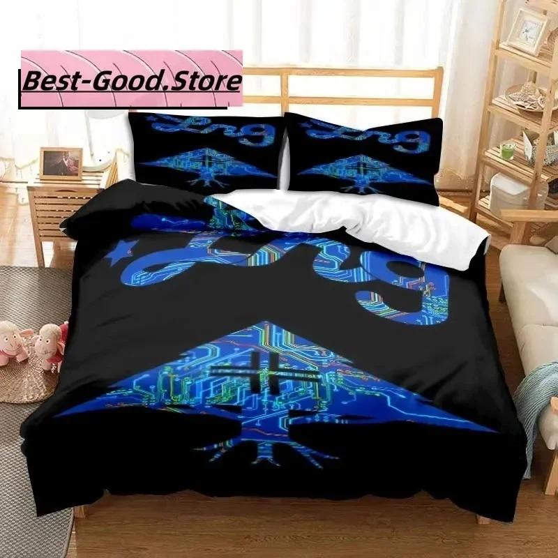 3D Clothing Brand LRG Logo Bedding Set Printed Bed Set With Pillowcase Bed Duvet Cover Soft Single Double Queen Super King Size