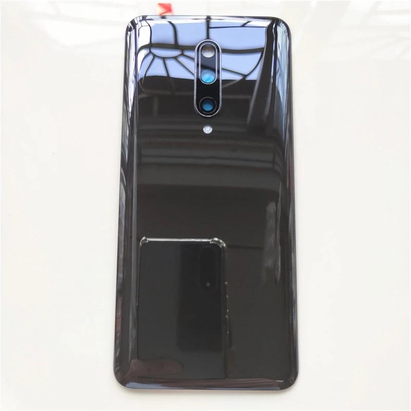 Back Cover For Oneplus 7 Pro 7pro Glass Back Backshell Cover Rear Housing Panel Case Replacement With Camera Lens Adhesive