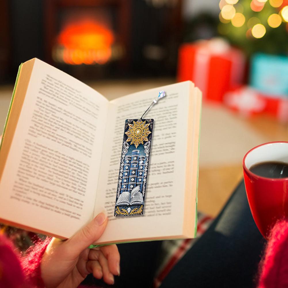 Format A5 Diamentowy Dziennik z Kryształowym Wisiorkiem Zakładka Diamentowy Zeszyt do Malowania Zestaw na Urodziny lub Prezenty Świąteczne