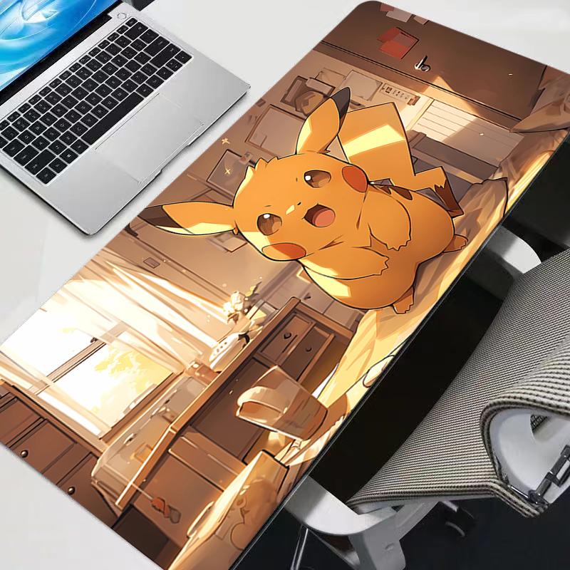 Mouse Pad durable Large Gamer Pokemon Pikachu XXL Keyboard Desk Mouse Mat Carpet Rubber Tapis Souris Gaming Notbook Mousepad