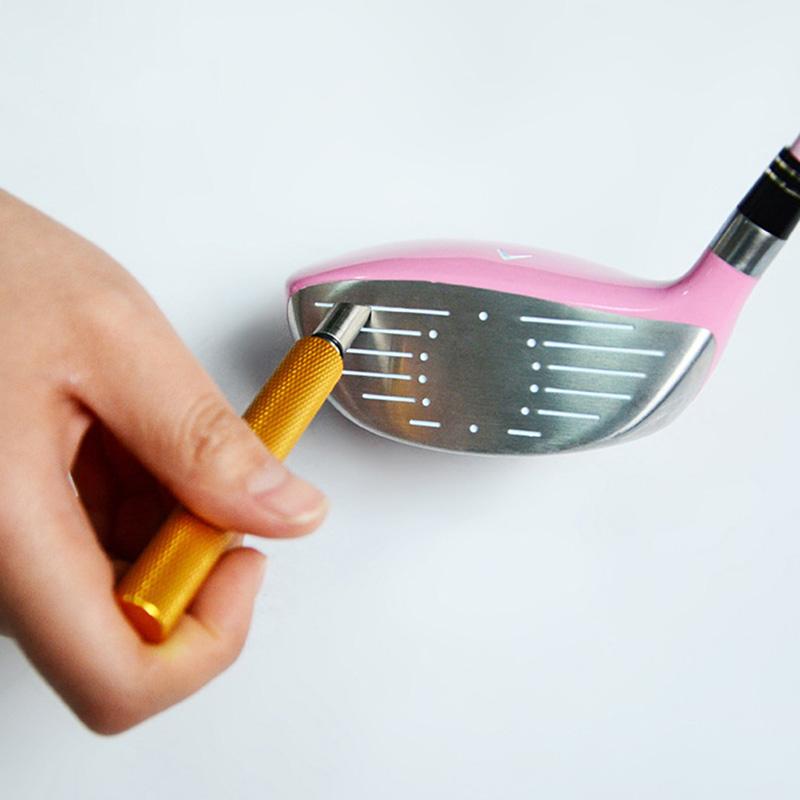 Golf Club Wedge Slot Stainless Steel Sharpener Quality U Type V Regroover Blade Cleaning Tool Accessories