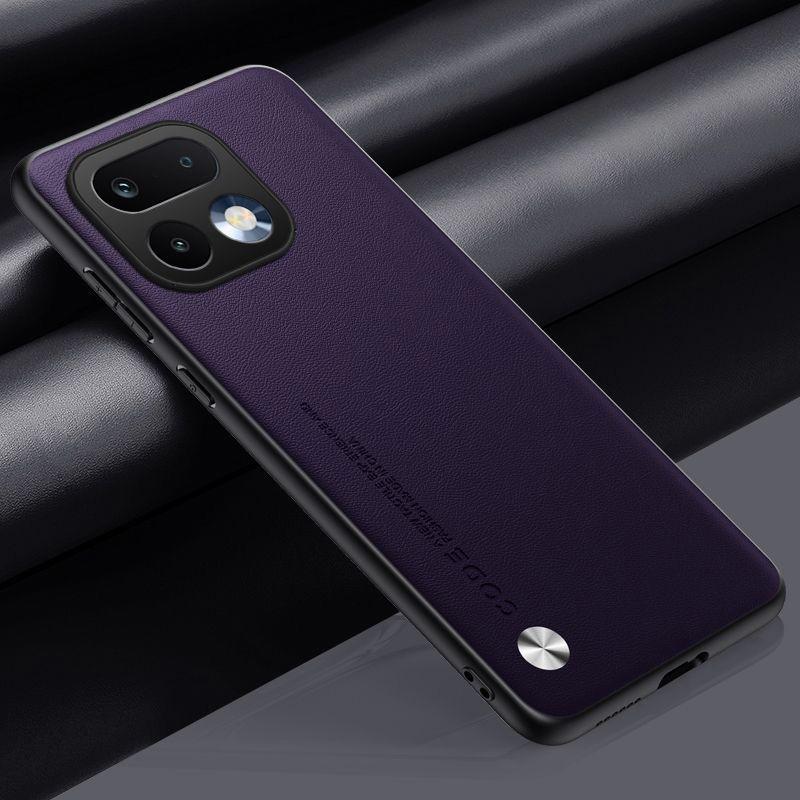 

PU Leather Case For Realme 16 Pro 16Pro 5G Back Cover Silicone Full Camera Protection Phone Case For Realme 16 Pro Plus Capa realme 16 Pro+ фіолетовий