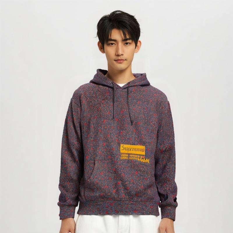 Supreme X JUNYA WATANABE COMME Des GARONS MAN Hooded Sweatshirt 'Black Blue' Men's SUP-FW21-277