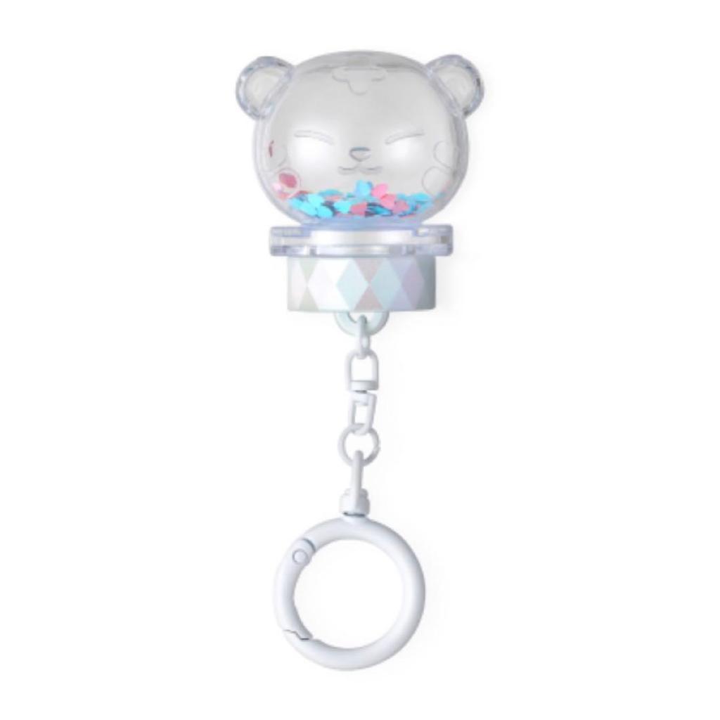 Used seventeen miniteen light stick key ring star
