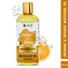 Sage Apothecary's Orange Jasmine Massage Oil : Sensual Harmony Meets Natural Elegance | Vegan | Cruelty Free | Natural Bliss | Ideal for Couples,