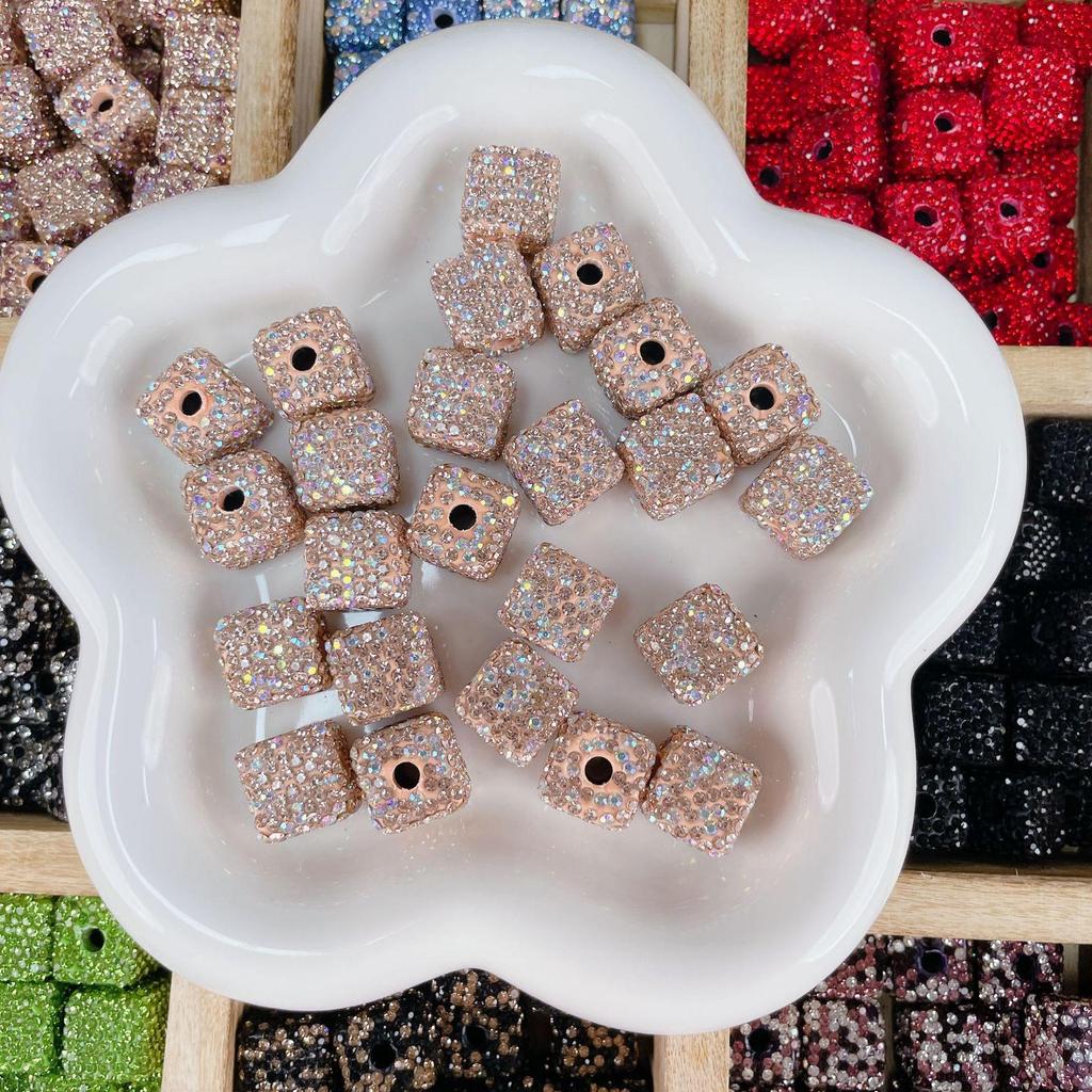 Handmade Rhinestone Crystal Beads for DIY Jewelry: Diamond Ball, Spacer, Pendant Materials