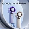 Portable mini fan, handheld fan, USB-rechargeable, suitable for men and women, for indoor and outdoor use, and travel