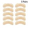 5Pairs Insoles For Shoes Patch Heel Pads For Sport Shoes Adjustable Size Feet Pad Insole Heel Protector Back Sticker Shoe Pad