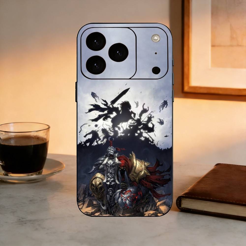 Game D-Darksiders Phone Case Silicone Soft For IPhone 17 16 15 14 13 12 11 X XR Plus Pro Max Plus