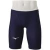 MX SONIC Racing Swimsuit for Half FINA Swimming Approved Boys, Junior, Spats, N2MB0412, Color Blue, Size 130, (International Federation)