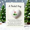Taschenherzkarten Golf-Thema Aufmunterung Dekoration Sportliche Grußkarten für Thanksgiving Muttertag Valentinstag Weihnachten