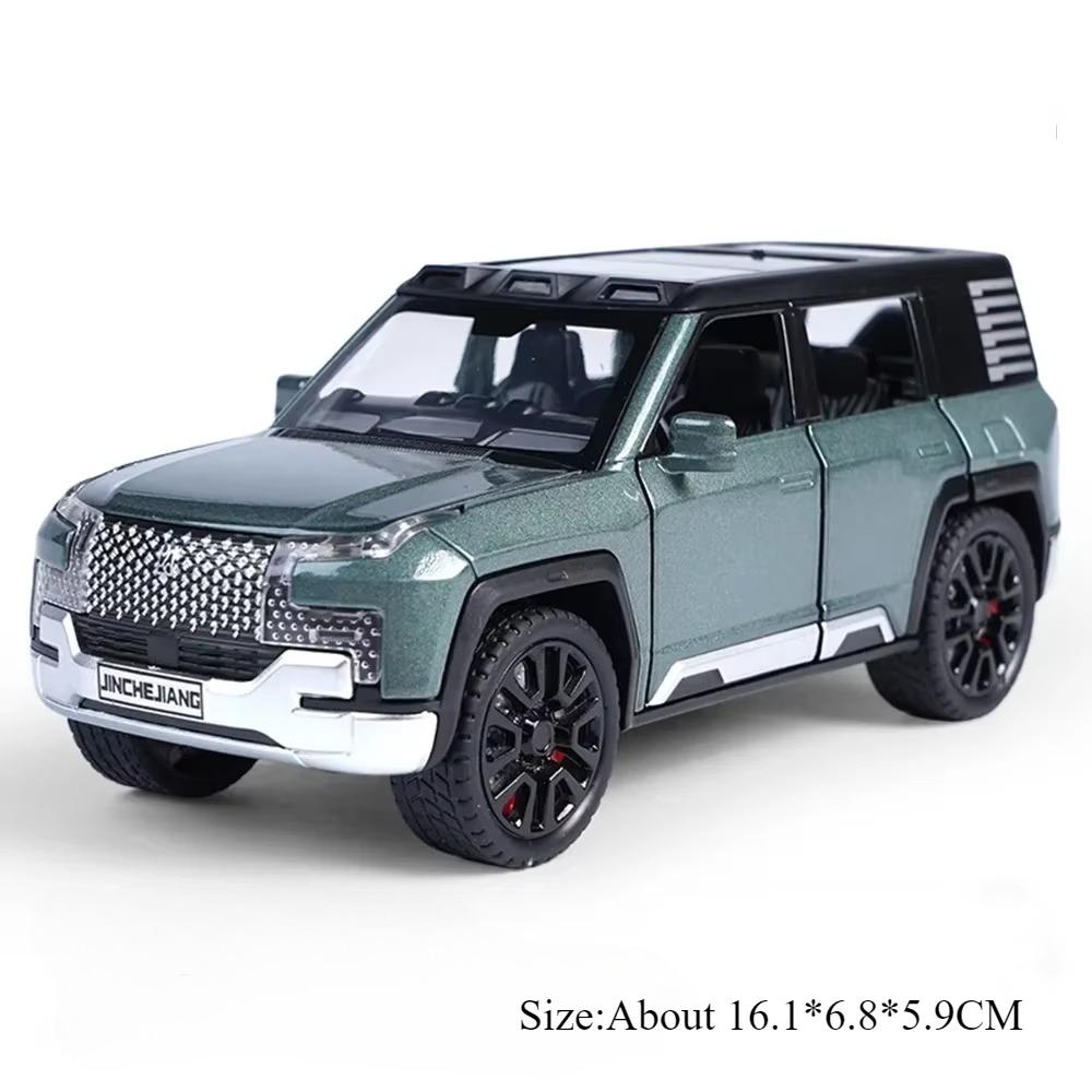 1:32 BYD Yangwang U9 U8 Druckgusslegierung Modell Miniatur Spielzeugauto Tür geöffnet Geräusch Licht Rückzug Fahrzeug Sammlerstück Verzierung Geschenk