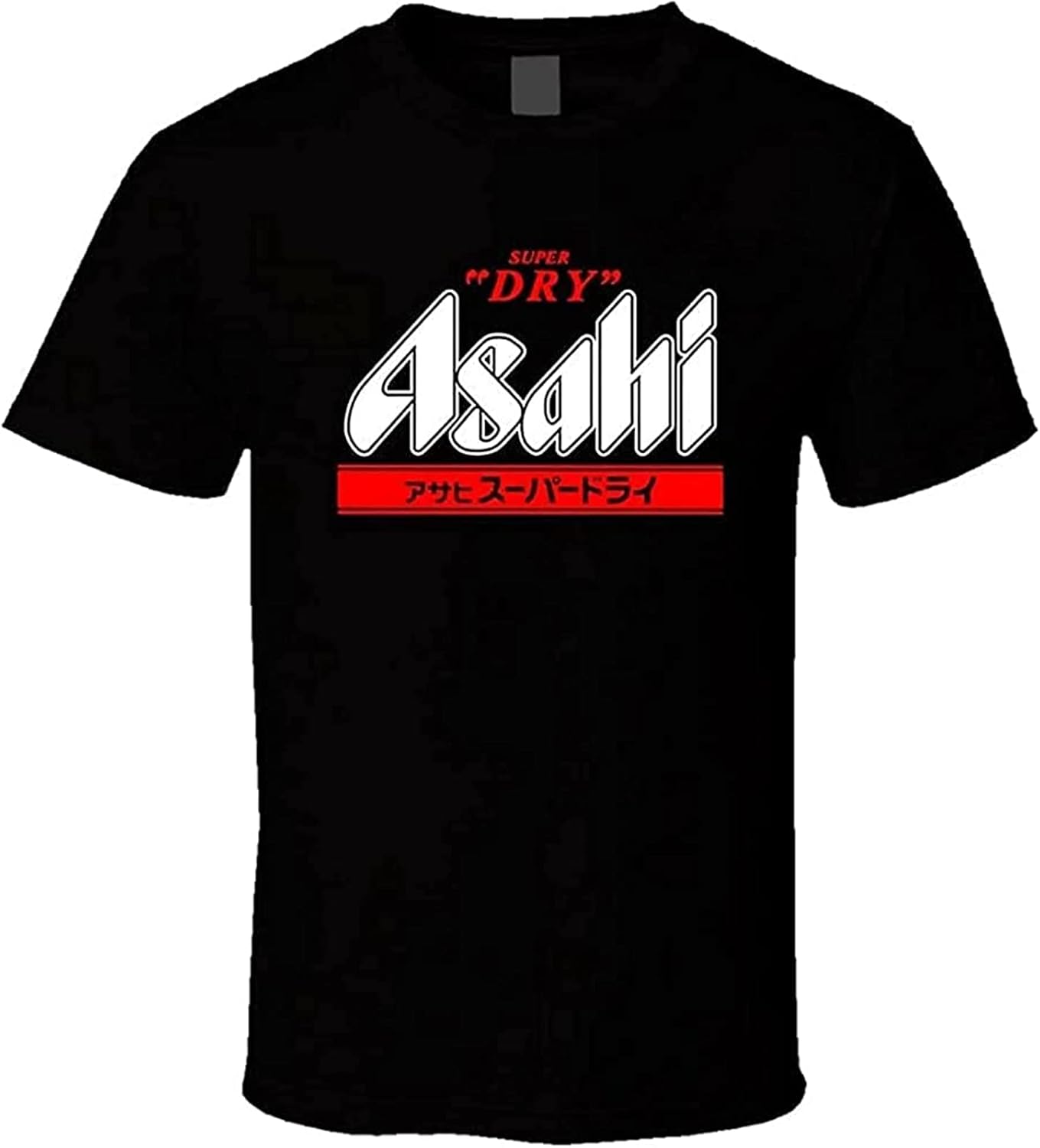 ASAHI Beer Japanese Retro Vintage Shirt Tshirt Men s Tee Size XL чёрный