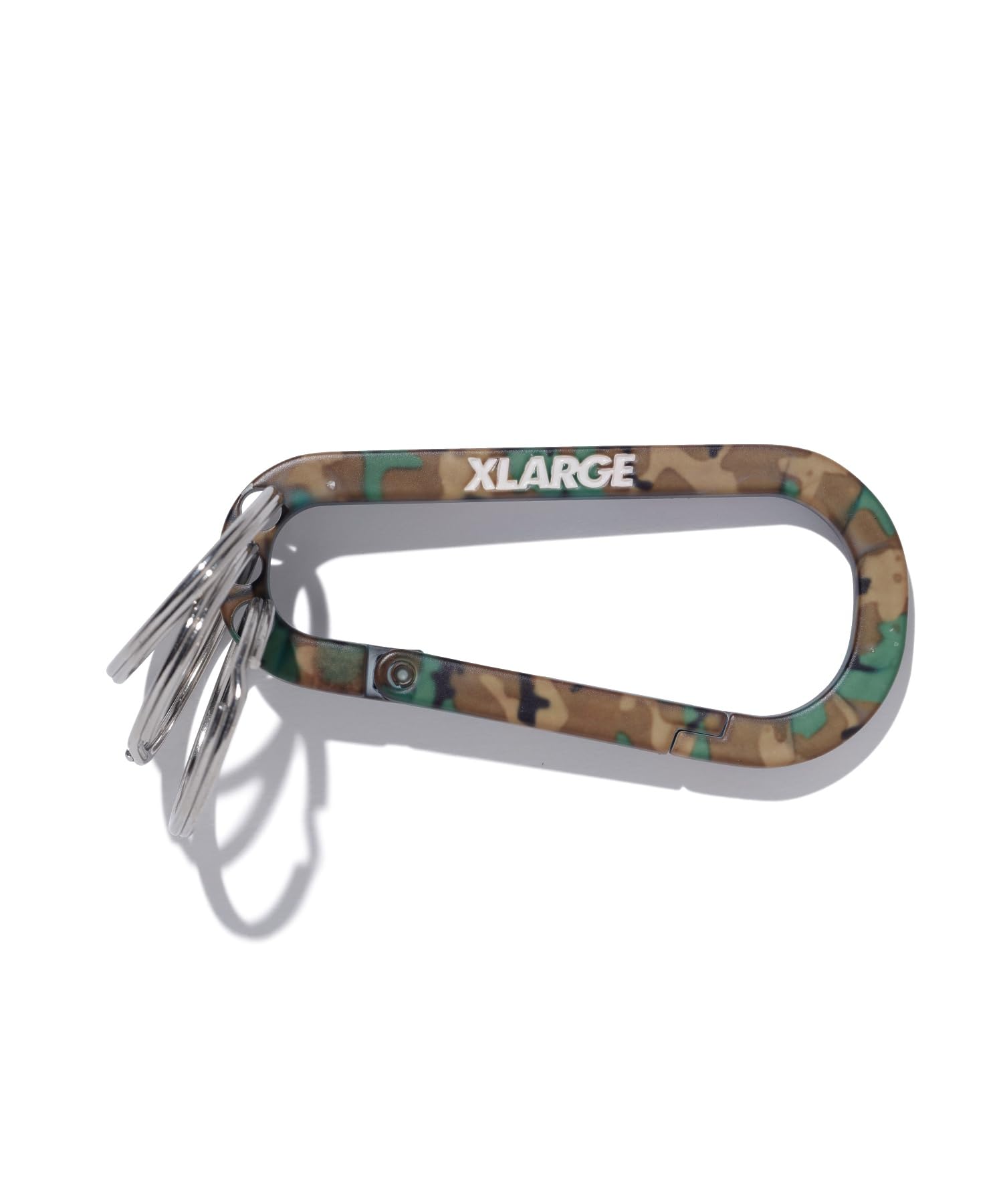 Standard Logo Keyring Carabiner 101261054008 CAMO ONE SIZE