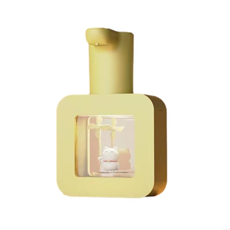 

USB Rechargeable Foaming Soap Dispenser Foam Machine Hand Sanitizers Long Standby Time Environmentally Friendly for Home жовтий