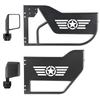 VEVOR Jeep Tube Doors, 4-Door, Compatible with 2018-2026 Jeep Wrangler JL JLU & Gladiator JT 4XE