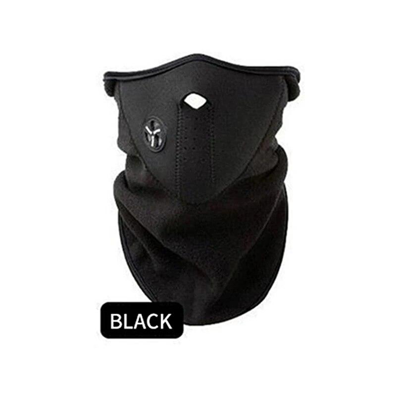 

Мотоциклетная Балаклава Мото Полнолицевая маска Ветрозащитная лыжная голова чёрный