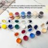 Colors Acrylic Set Paintbrushes 2ml Washable Fluorescent Coloring Tools Children Kids Drawing DIY Accessories Parts