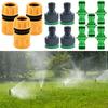 10pcs Garden Faucet Connector For 1/2 Inch Water Pipe Threaded Joint Water Pipe Connector Set For Greenhouse Irrigation Watering