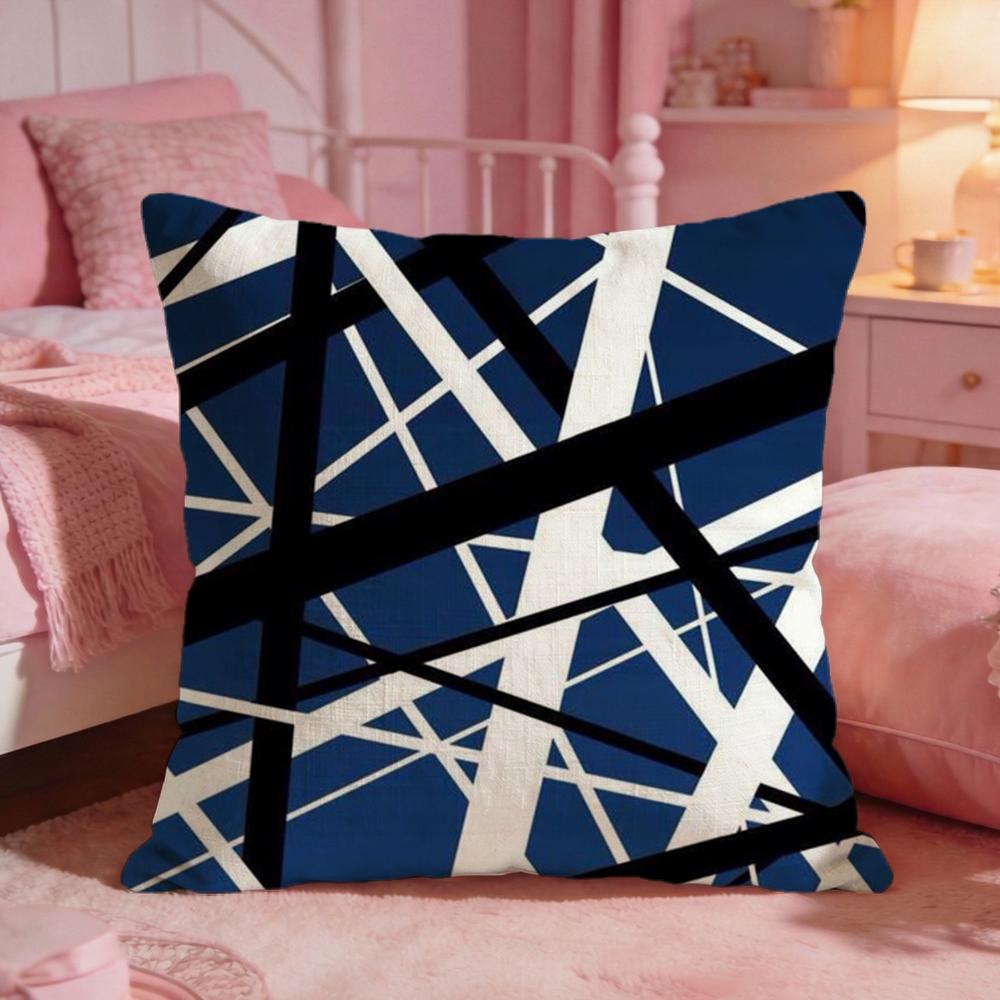 Rock Band VVan Halens Cushion Cover Premium Comfort Reversible Pillow Cove Two in One Design for Any Room Car Interior