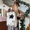 New Star Homemade College Student Schoolbag Female Corduroy Large Capacity College Style Backpack High School Student Backpack