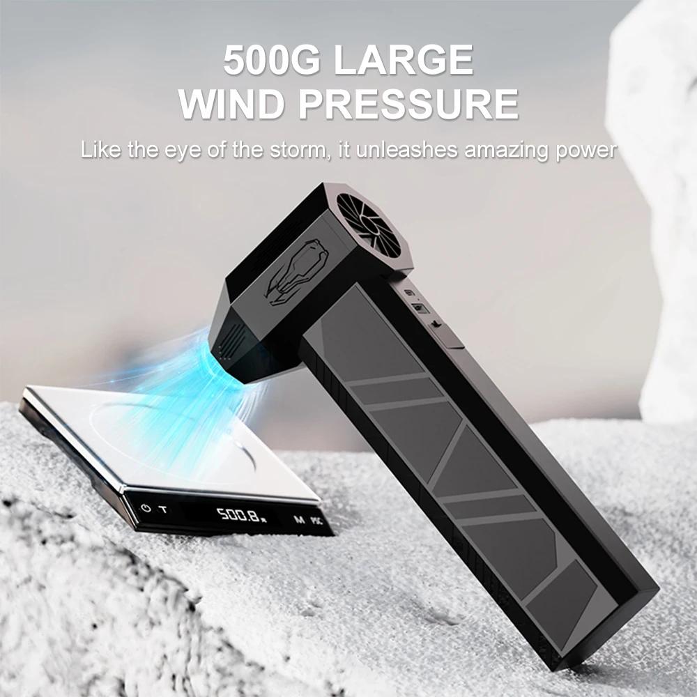 Violent Turbo Fan 130000RPM Powerful Air Blower Vacuum Dust Cleaner Strong Winds High Speed Duster Brushless Turbo Jet Blower