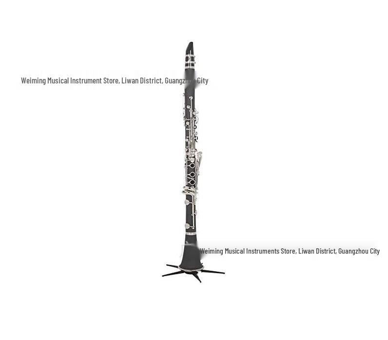 Foldable Portable Black Clarinet Stand - Instrument Display & Accessories
