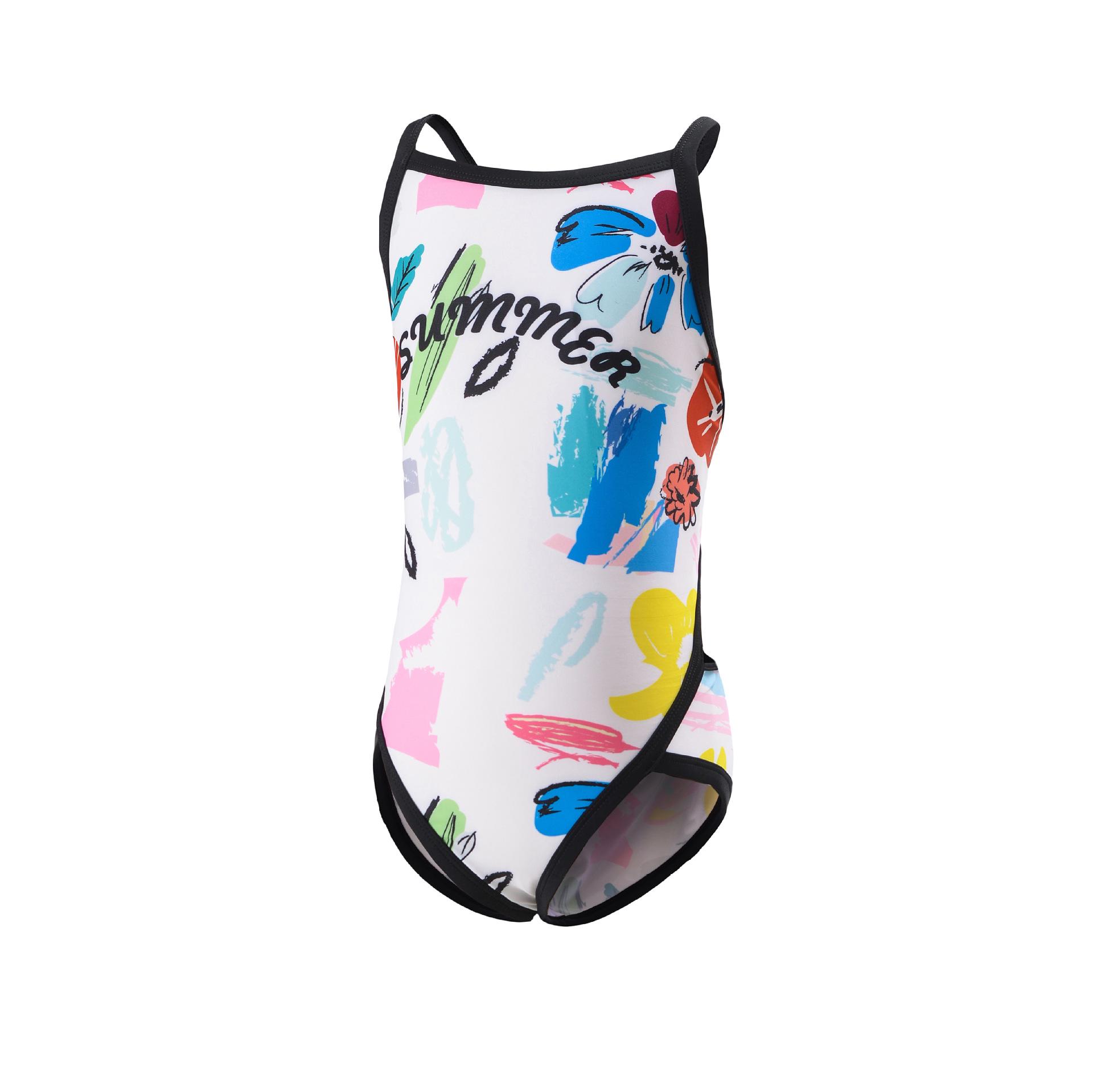 

2025 New Girl s One-Piece Swimsuit for Seaside Vacation & Hot Springs Size 130 (Height 120cm, Weight up to 22kg)