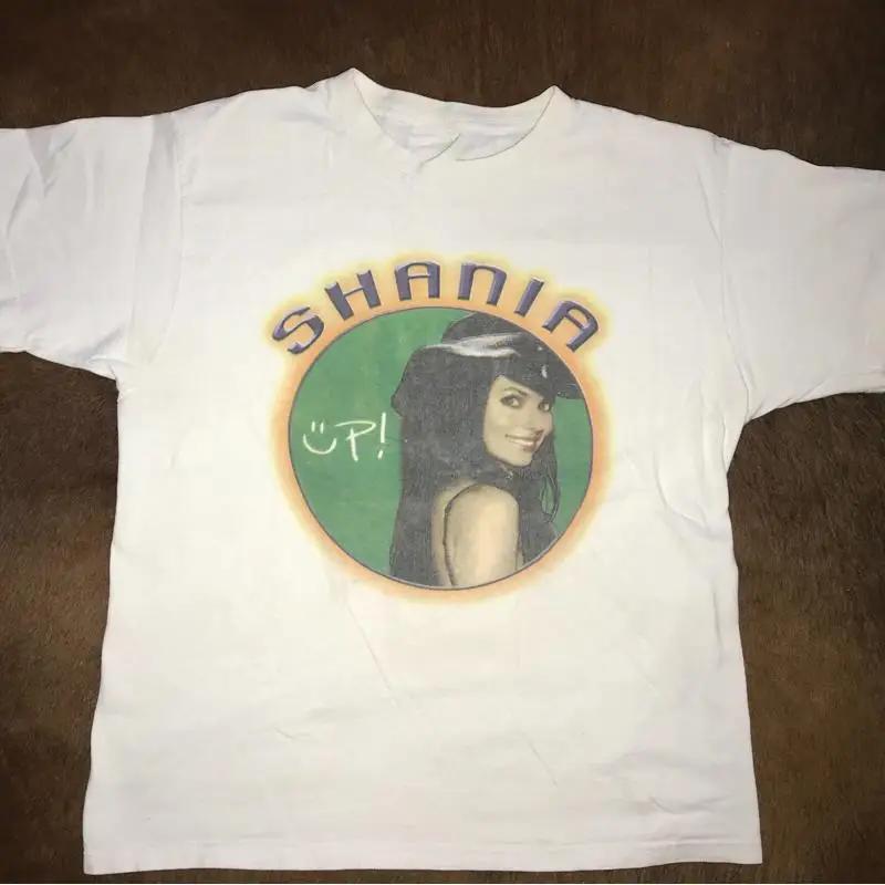 New Shania Twain Up Tour Classic For Fans White S 234xl T Shirt