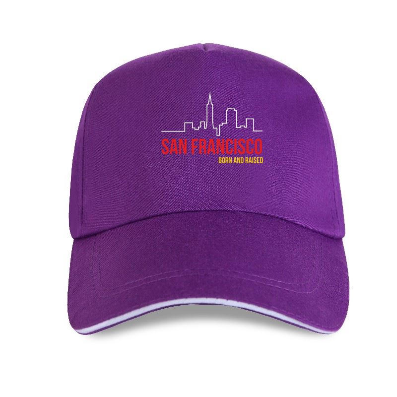 2022 New San Francisco B Orn And Raised Printed Baseball Cap Natural Anti-Wrinkle  Fashion Summer Style Original S
