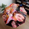 Kpop Idle Colorful Dreams Umbrella 8-Frame for Travel, Camping, Casual Lightweight Portable Umbrella, Essential for Every Family Holidays Gift