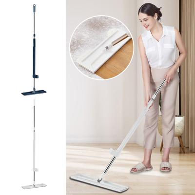 Large Flat Mop with Replacement Clothes 360 Rotation Wet Dry Cleaning Spacious Coverage Flat Mop Household Cleaning Tool