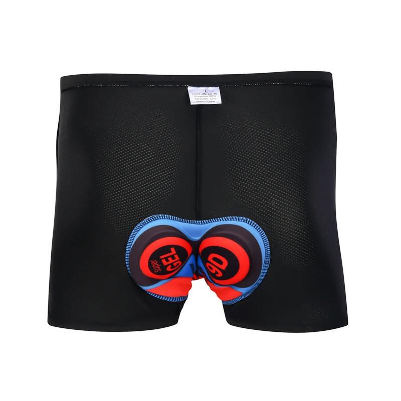 Unisex Cycling Shorts With Gel Pad Padding Road Mountain Bike Riding Breathable Compression Underwear