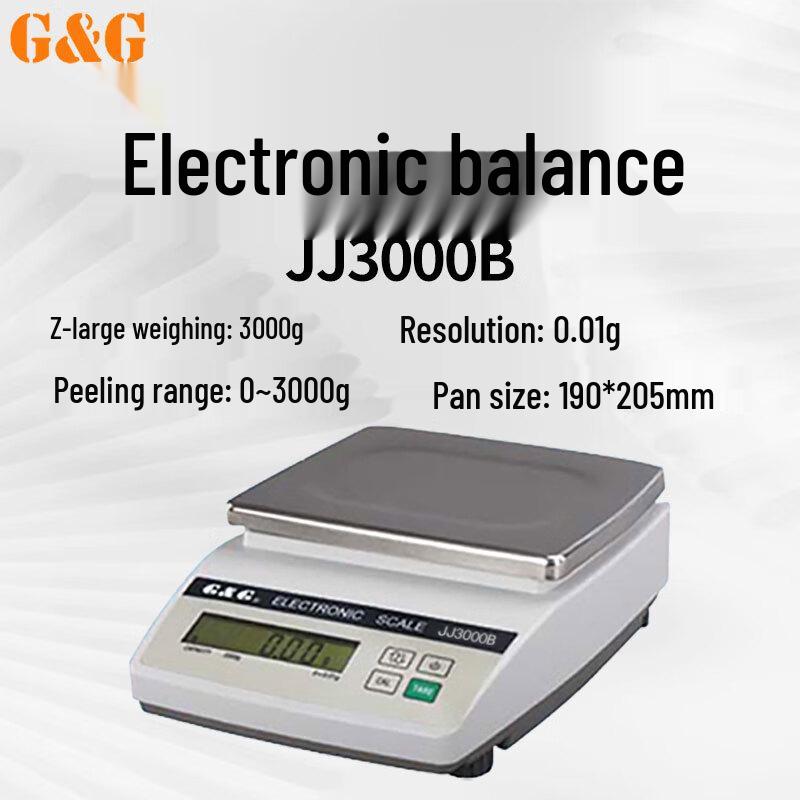 Shuangjie JJ3000B Lab Precision Electronic Balance JJ3000B (3000g / 0.01g)