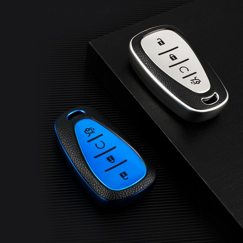 Neue TPU 4 5 Tasten Autoschlüsselhülle für Chevrolet Chevy Camaro Cruze Malibu XL Sonic Volt Tracker Spark Bolt Trax Equinox Traverse
