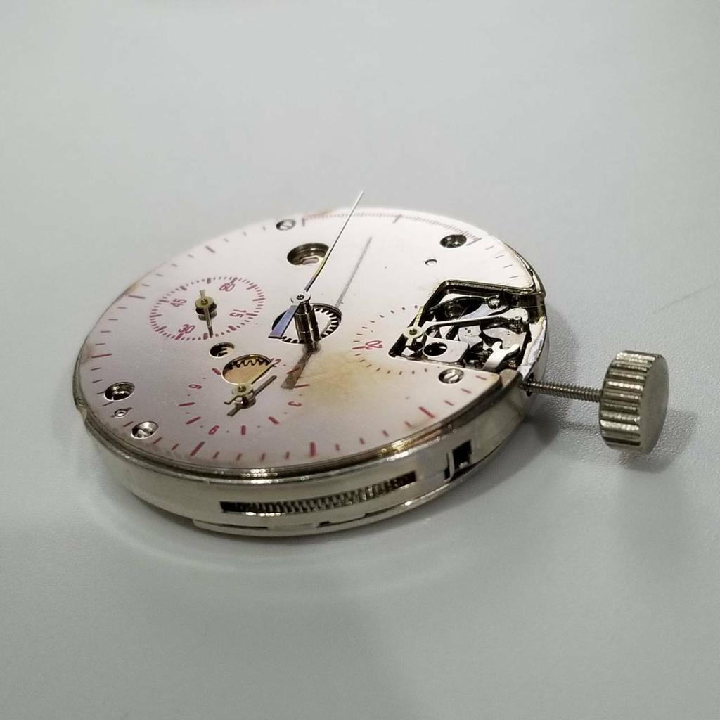 21600bph Mechanical 3-Eye Watch Movement Parts Seagull ST1902 TY2902 Manual Winding 6 PIN Hand-wind Movement Accessories