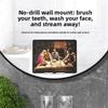 Adhesive Tablet Wall Mount Plastic Desktop Bracket Gifts Phone Tablet Stand  Office