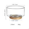Dried Fruit Tray Dry Plate Party Wedding Decoration Creative Serving Dish Holder for