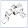 10-Piece 304 Stainless Steel Thickened U-Shaped Saddle Pipe Clamp Set
