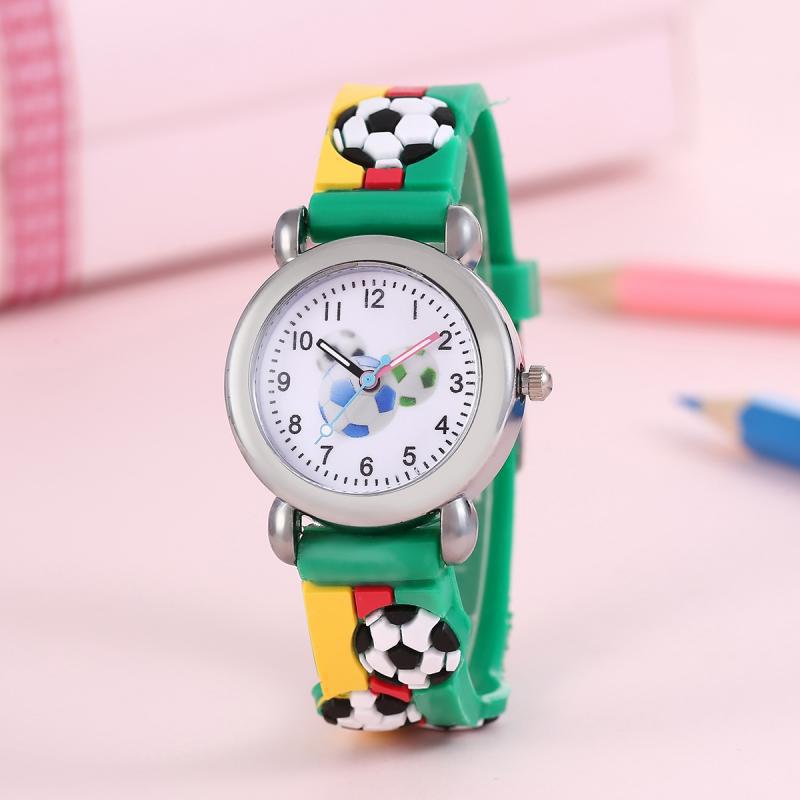 New Fashion Astronaut Pattern Series   Color Cartoon Football Students Children Watch Quartz Watch Sports Wrist Watch Kids Gift