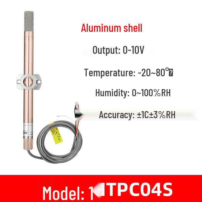 High Precision RS485 Stainless Steel Temperature & Humidity Transmitter