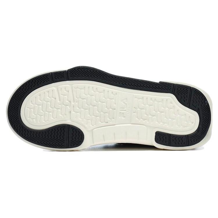 New FILA Canvas Low NonSlip Durable Shoes 'Black White' F12M322301FBK