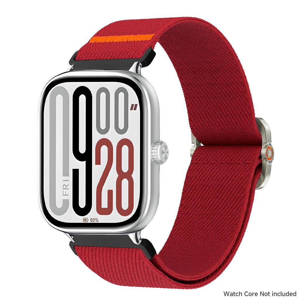 Elastic Nylon Band For Xiaomi Watch Miband 9/8 Pro Braided Sport Strap For Redmi Watch 6 5 4 Smartwatch Bracelet Accessories